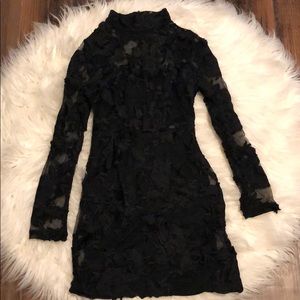 🌟 Missguuded Floral Mesh Bodycon Dress 🌟